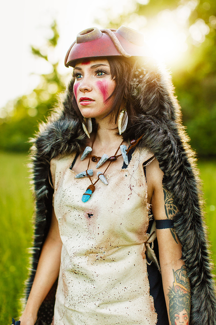 cosplayblog:  San from Princess Mononoke   Cosplayer: Ladee Danger [WW | TW | FB