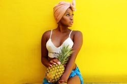 ladyyonthemoon:  Happy blackout. Chiquita Banana 🍉🍍 @ladyyonthemoon shot by causiex3