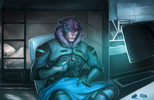 Tempest’s lazy time!I am a bit late to N7 day! :D