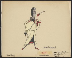 2dtraditionalanimation:  Cruella De Vil - Marc Davis 