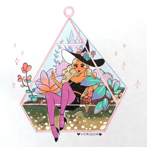 vickisigh: Last week of Inktober 2017! Thanks so much for joining me on this journey and for all your support! <3   Twitter | Instagram | Patreon | Store    