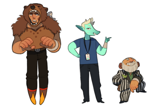 Extra outfits and Lunar episodes! Also wrestling striped suit is the most handsome merle I’ve drawn 