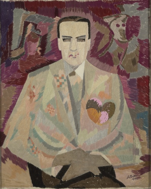 amare-habeo:Alice Bailly (Swiss, 1872 - 1938)The Man with the Heart of Gold (Portrait Werner Reinhar