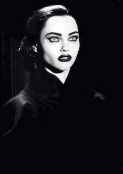 nordic-goddess:  ghesquiereous:  Sasha Pivovarova as Maria Callas   