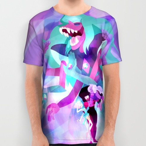 missmuggle:GUYS, MY FUSION PRINTS ARE NOW ALL OVER T-SHIRTS!You can get them on my Society6!(Alexand