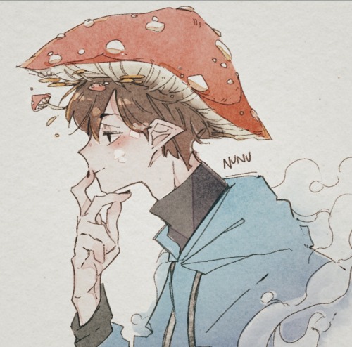 🍄Mushroom Boy🍄 ShamarooyArts - Illustrations ART street