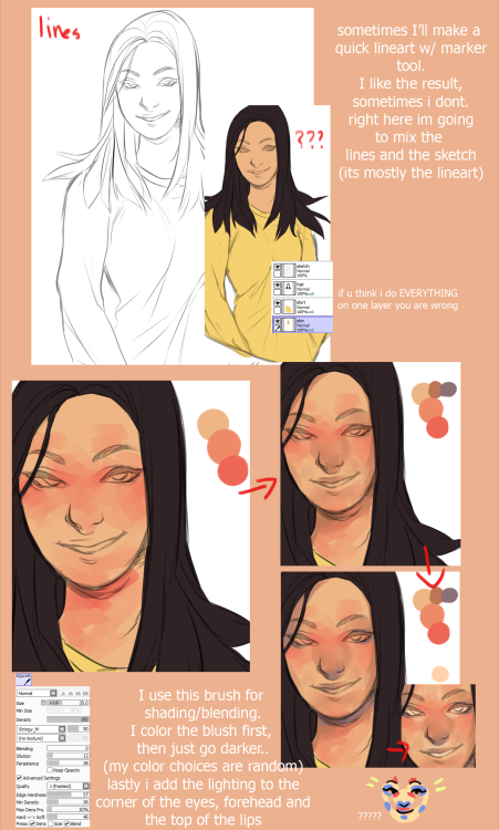 cakiebakie:I said no but you kept asking so here it is.i hope this tutorial helps you in some way if youre looking to color like me?? Im no good at explaining!!I’ll try to make more in the future I just gotta understand what im doing and explain it