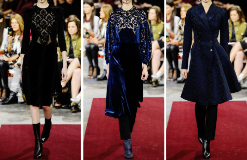 fashion-runways:Givenchy at Paris Fashion Week Fall 2015  I’ll take two, please.