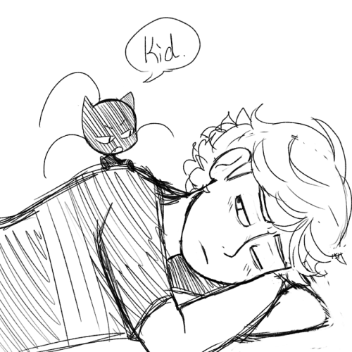 buggachat:thinking about adrien’s abandonment issues…… and his relationship with plagg