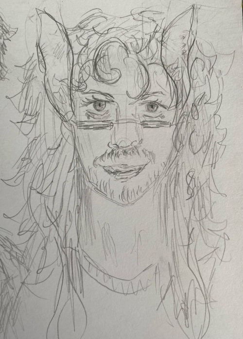 Pencil Sketh Of Ren