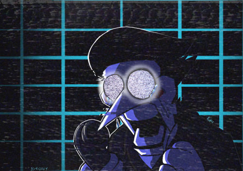 SPAMTOBER #3: GLITCHING(sorry A Little Late! Yesterday I Had No Power So I Couldn't Finish It In Time.