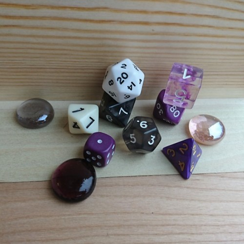 infinitydice:  ❤ Gay, Trans and Ace Pride Dice  ❤ Back in stock for the holidays! {Etsy}