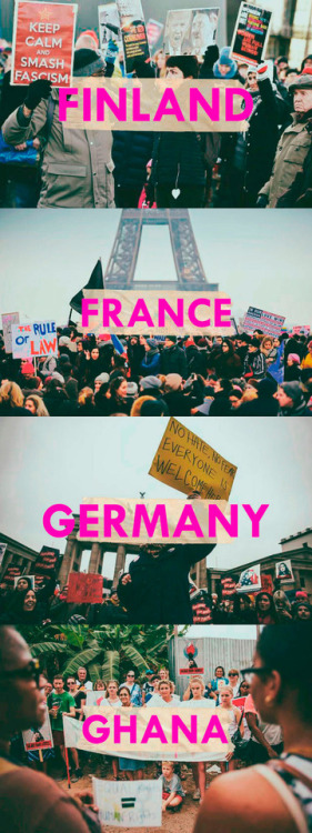 lighthouxe: One year anniversary of Women’s March - Across the Globe (Jan / 21 / 2017) This is not a moment, it’s a movement. 
