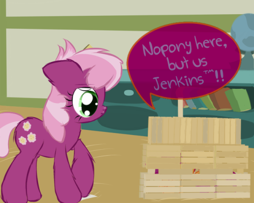 cheerilee-s-chalkboard:  Scootacurse Pt. 3 ((Of course it’s there, but it’s too easy..))  This blog’s style is just too cute omg. <3