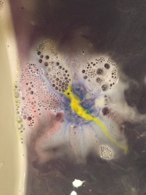 I’m taking a bath in the Milky Way right now