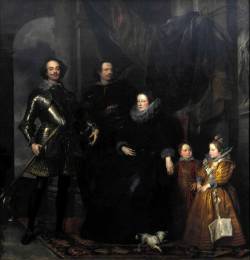 Elegantiaearbiter:  The Lomellini Family, By Antoon Van Dyck, Scottish National Gallery,