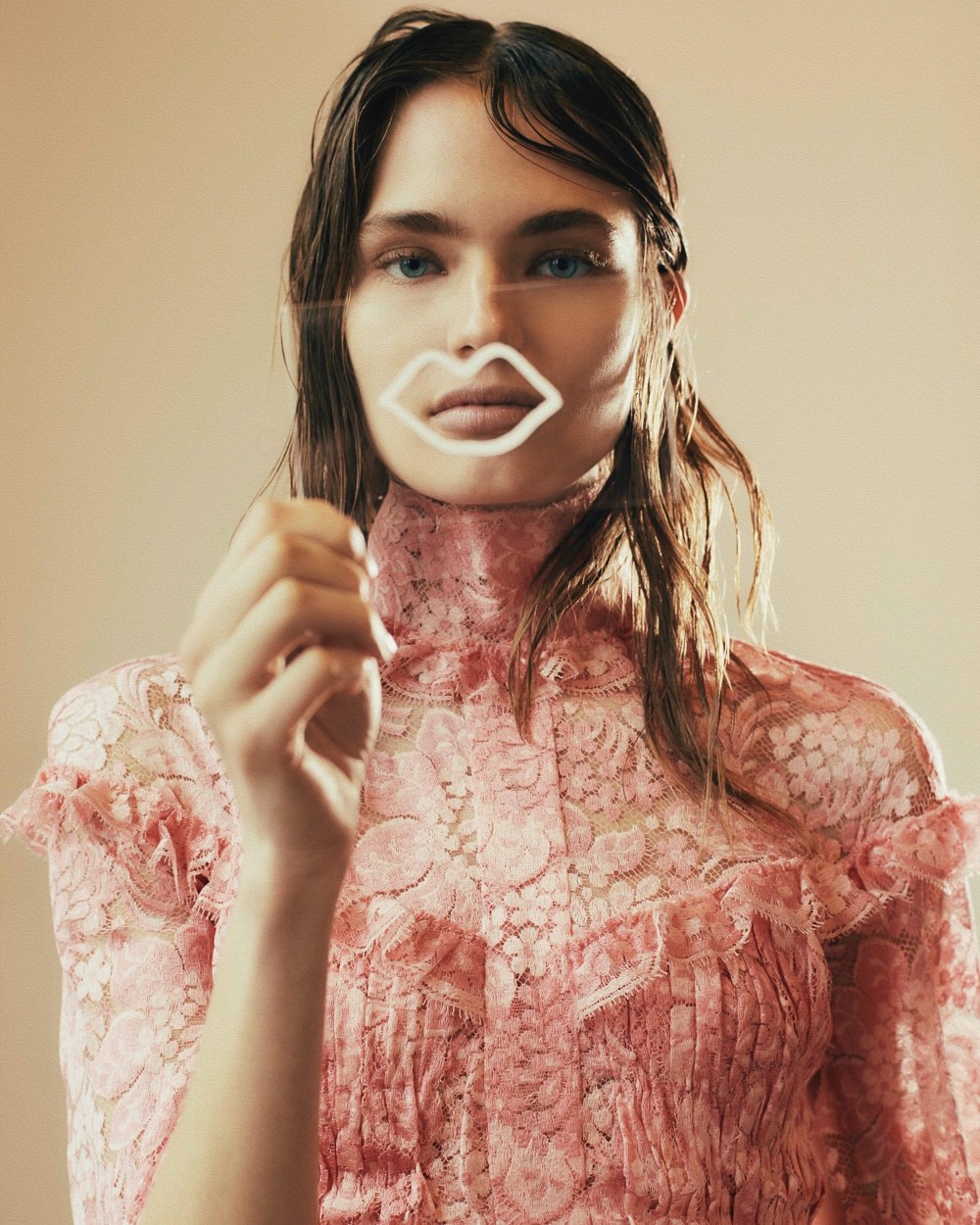 hauteccouture:The Guide of Hearts Editorial Featuring Anna Mila Guyenz by Will Vendramini