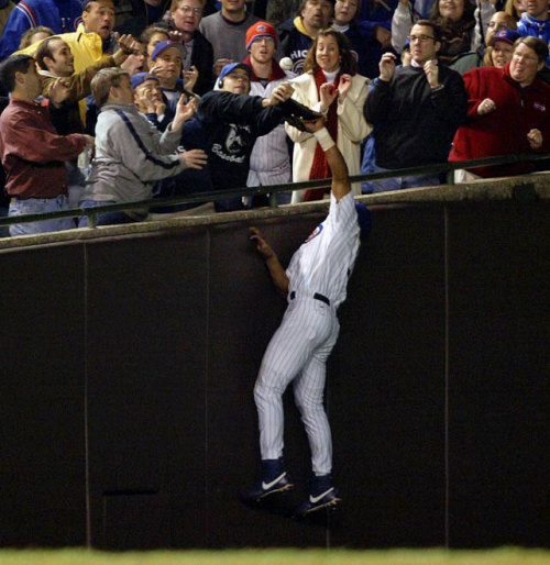 siphotos:  Ten years ago tonight (Oct. 14), the Chicago Cubs were five outs away from their first World Series appearance since 1945 and held a 3-0 lead over the Florida Marlins in the top of the eighth inning in Game 6 of the 2003 NLCS at Wrigley Field.