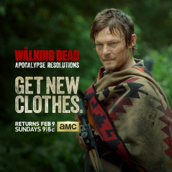 walkingdeadamc:  Only if it means we look more like Daryl. What’s your big motivation for the New Year?