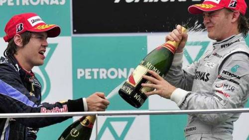 Through The Years: Nico Rosberg And Sebastian Vettel 