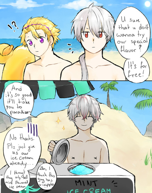 puwey - RFA at the beach!️ I wish I could join them（*´▽｀*）…