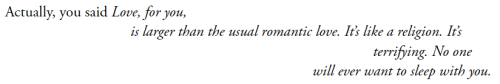 On The Enormity Of Love And Desire When You Are Alone