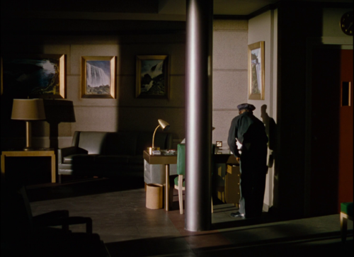 Arquitecture and interior design in ‘Niagara’ (Henry Hathaway, 1953)