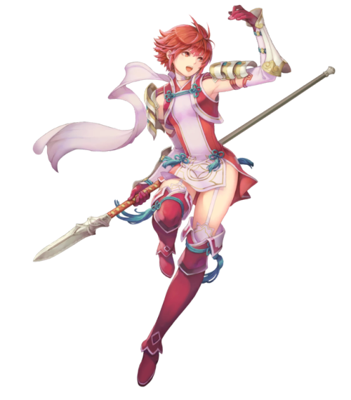 Complete artwork of Hinoka: Warrior Princess for Fire Emblem Heroes by HACCAN