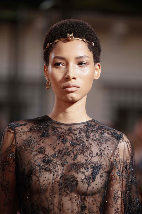 noirmodels: black models at valentino fall 2015 couture + close-ups