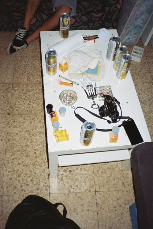 dimitrifraticelli:  Beer and film, what else do you need?? | Kodak Color PLus