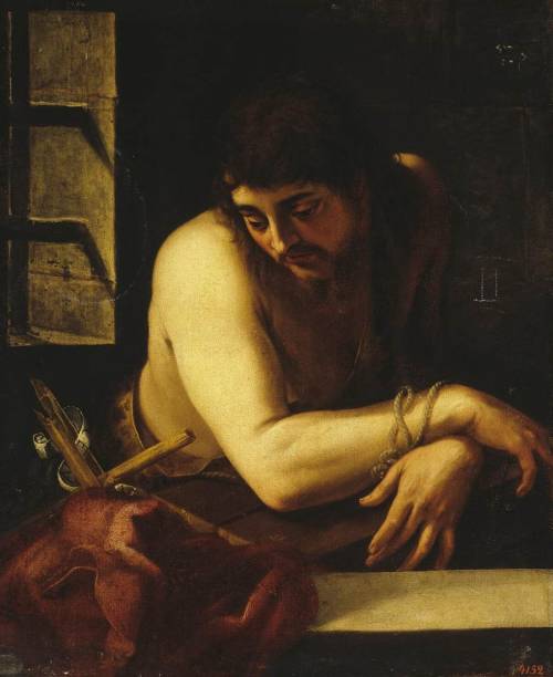 St. John the Baptist in the Prison, Juan Fernández Navarrete (”El Mudo”), between 1565 and 1570