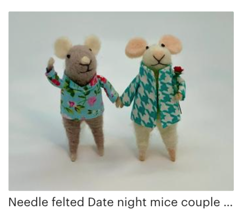 sharkodactyl:sharkodactyl:sharkodactyl:love is stored in the etsy search results for “felt mouse” CH