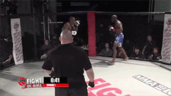 mma-gifs:  When Leon Roberts tells you to stop, you stop (unless you wanna end up in a rear naked choke). 