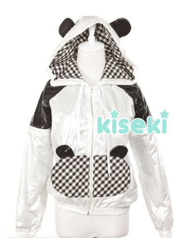 Cute Ears Jacket Raincoat Fairy Kei Harajuku Sweet Lolita $50.00 Use the code CHINAPASTEL to get 5% 