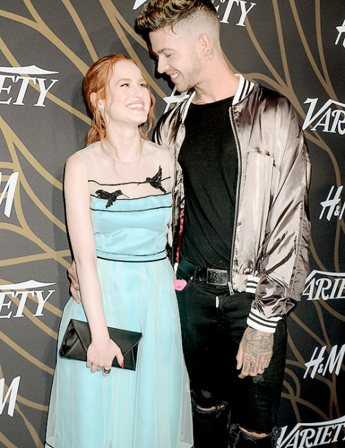 Madelaine Petsch and Travis Mills attends Variety’s Power of Young Hollywood event on August 08, 2017 #madelaine petsch#mpetschedit#riverdaleedit#travis mills#madelainepetschedit#edits#events