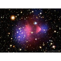 The Matter Of The Bullet Cluster #Nasa  #Apod #Cxc #Stsci #Hubble #Chandra #Magellan