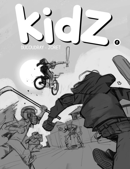 Variant KidZ cover used as a special edition published by CanalBD bookstores in France. This edition