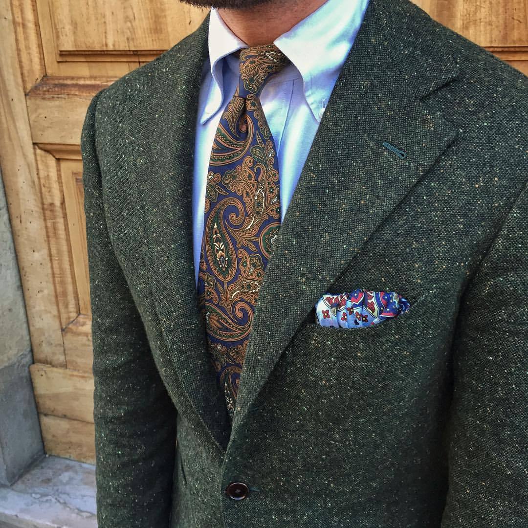 Benedikt Fries - Shibumi — Definitely our fanciest paisley tie ever....