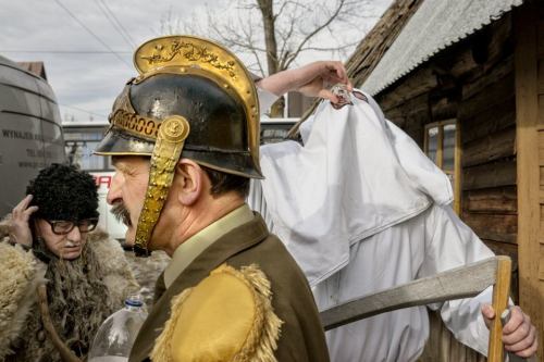 Polish Highlanders of the Podhale region in the Carpathian Mountains of Poland. Photographed by Toma