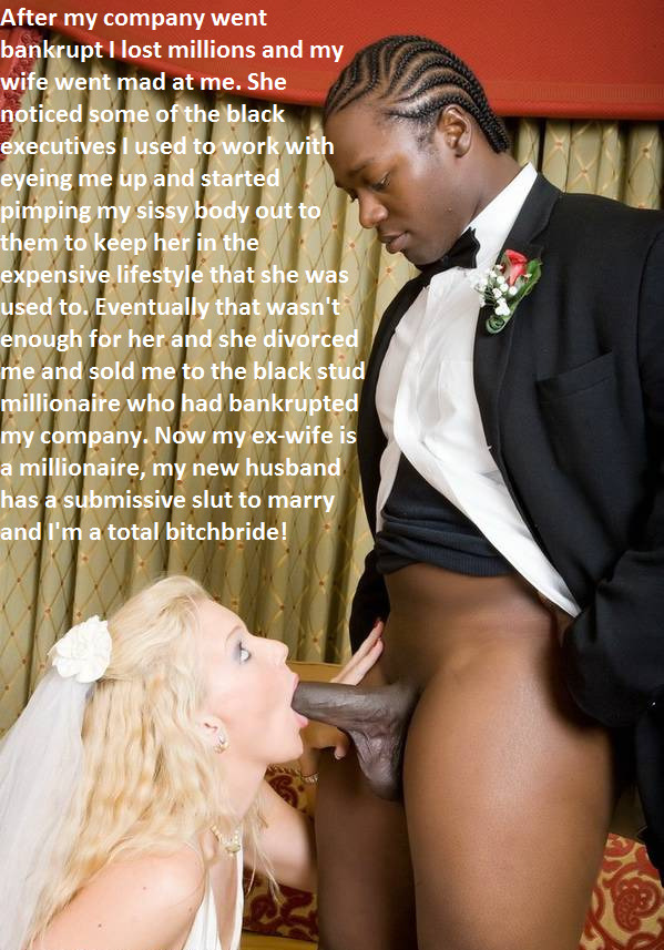 sissybitchbrides:This is a classic example of a bitchbride. This guy thought he was