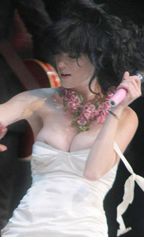 thenippleslip:  Katy Perry’s Nip Slip &amp; Upskirt 