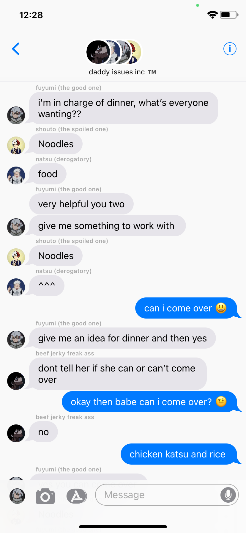 Todo Fam Group Texts
