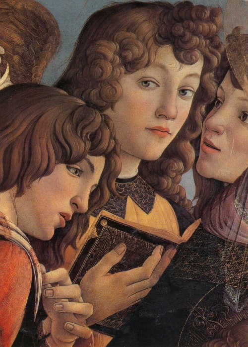 nataliakoptseva: Detail from Madonna of the Pomegranate (Madonna della Melagrana), Sandro Botticelli