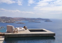 barsjakeveci:Syros, Greece, frames the summer residence built by the studio based in Athens Block 722 Architects.”