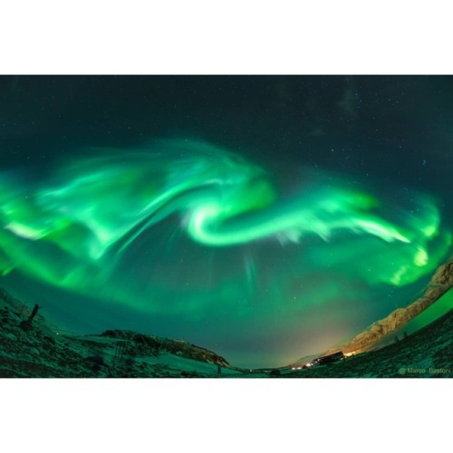 Dragon Aurora over Norway #nasa #apod #marcobastoni porn pictures