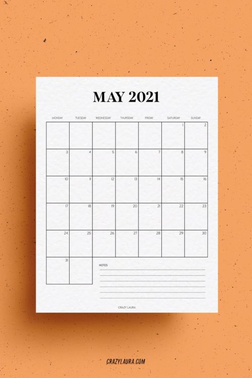   Free vertical calendars for the entire year!Grab it here: Free Vertical Calendar PrintableMore fre