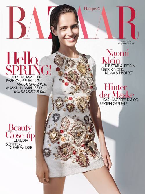 Amanda Wellsh by Nagi Sakai for Harper’s Bazaar Germany April 2015