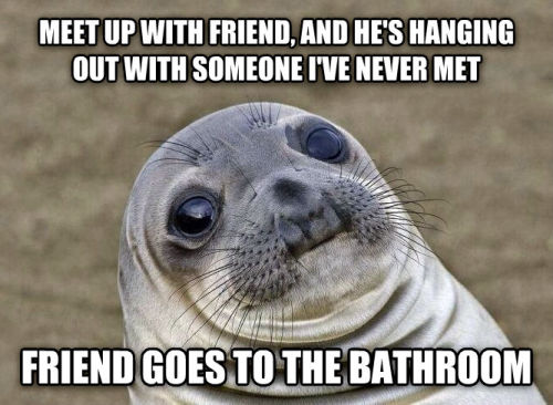tastefullyoffensive:  Awkward Moment Seal [x]Previously: Best of ‘Business Baby’ 