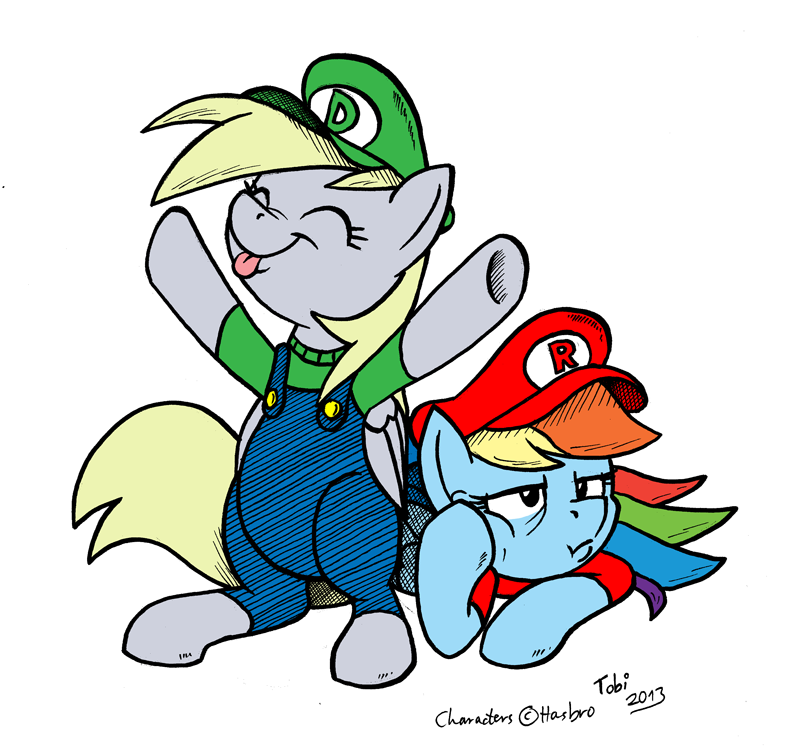 twilightsprinkle:  Super Derpy Sisters by *Tobibrocki  X3