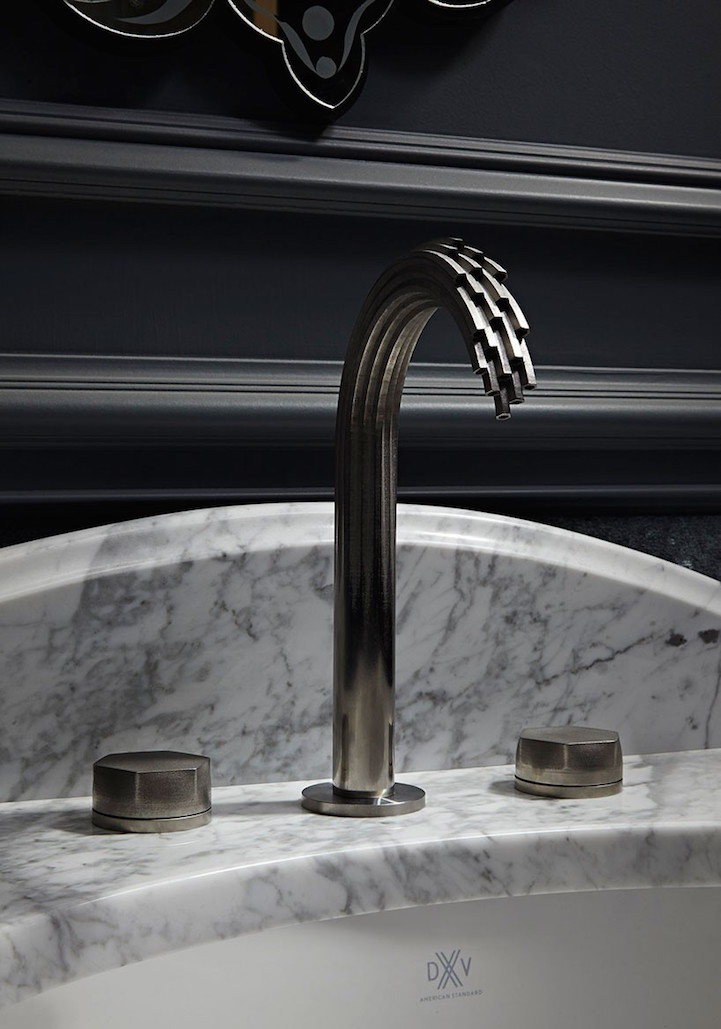 asylum-art-2:  arAmerican Standard  splashes out DXV line of  3D Printed metal faucets